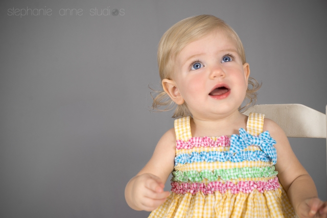 1st Birthday - Child Portrait - studio light - Stephanie Anne Studios - Austin Texas - RA4